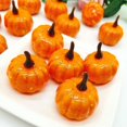thumbnail image 2 of Juego de calabaza de simulación de Halloween, accesorios de corona de otoño para cosecha, banquete en casa, 24 Uds., 2 of 3