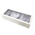 thumbnail image 1 of Luzkey Empty Flower Box Fillable Gift Box,i Love U Letter Shaped Gift Box Craft DIY,Cardboard,Container for Valentines's Day Parties white, 1 of 8