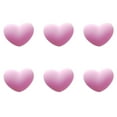 thumbnail image 1 of 6Pcs Tennis Racket Shocking Absorber Heart-shaped Shocking Absorber for Racket, 1 of 6