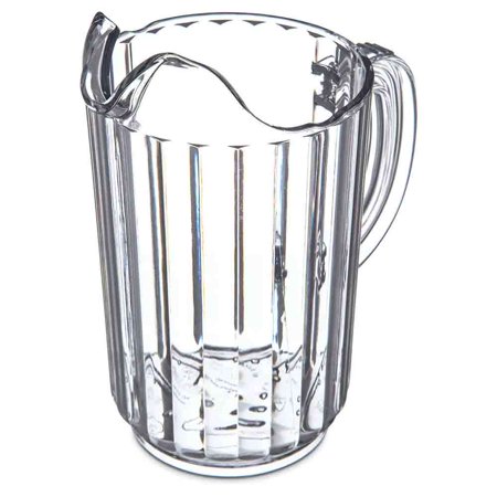 

Pitcher Water PC 1-Spout Clear 32 Oz. Polycarbonate Clear 12 packs
