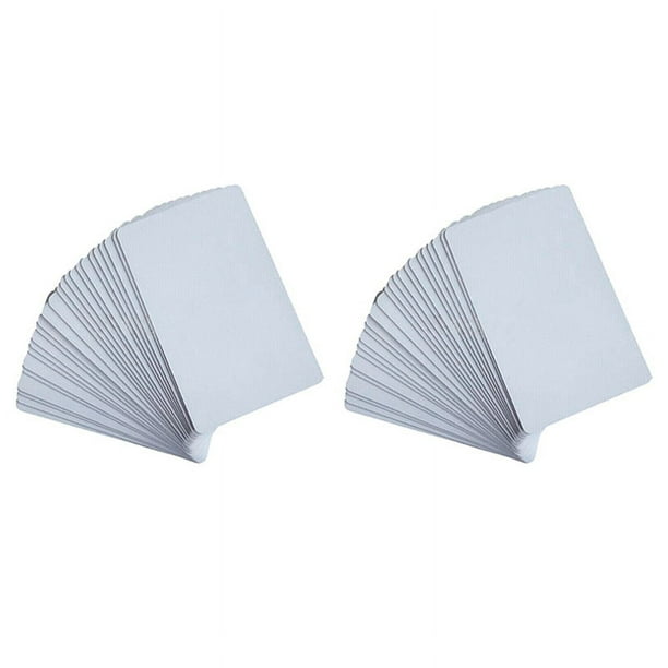 100 Piezas Tarjetas NFC Blanco En Blanco para Etiquetas de PVC Una Prueba de Agua 504 Bytes Chip Etiqueta