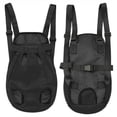 thumbnail image 3 of HLONK Portable Backpack Pet Backpack Adjustable Front Dog Legs Tail Out Chest Travel Carrier, 3 of 8