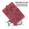 thumbnail image 6 of XYX Case for Samsung Galaxy Tab A8 10.5 Inch SM-X200 2021 Release, Cherry Blossom Cat PU Leather Folio Stand Magnetic Shockproof Protective Cover (Red), 6 of 7