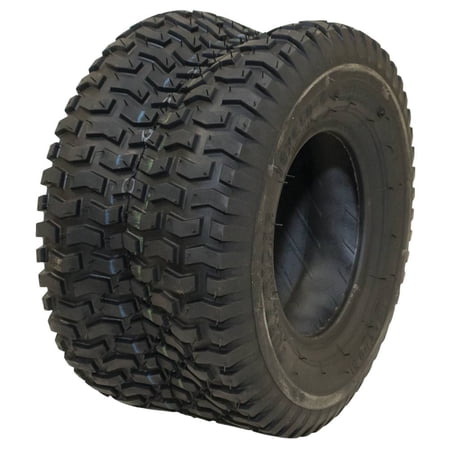 Tire Compatible with John Deere QuikTrak 648 652 661 Husqvarna Exmark Toro Zero Turn Mower 2-Ply 305 lbs Max Load 14 PSI 5.4 lbs Front Caster 21970033 Tubeless Turf Rider 13x6.50-6
