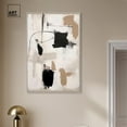 thumbnail image 3 of Strings in Abstraction Canvas Muted Abstract Wall Art by Art Remedy, Silver Frame, 30" x 45", 3 of 7