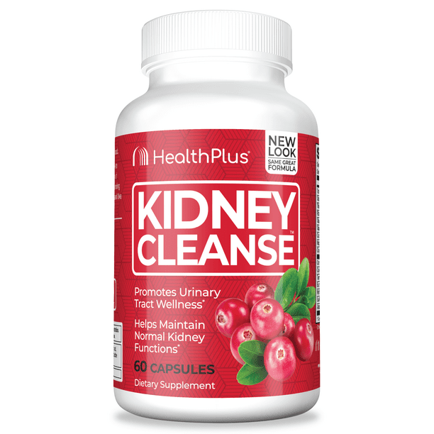 Health Plus Kidney Cleanse, 60 Capsules, 30 Servings