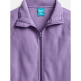 thumbnail image 2 of Wonder Nation Girls Microfleece Full Zip Jacket, Sizes 4-18 & Plus, 2 of 3