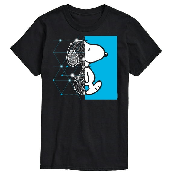 Peanuts - Snoopy Wire Frame - Men's Short Sleeve Graphic T-Shirt