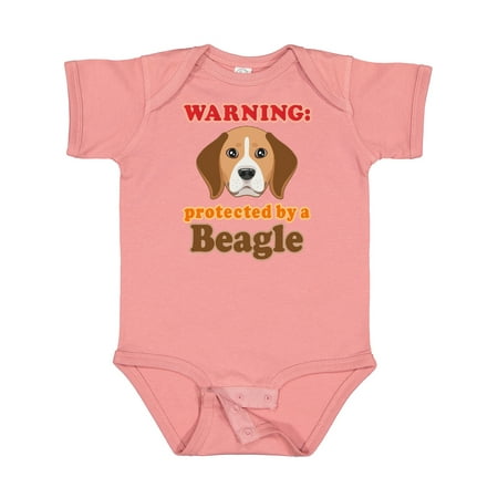 

Inktastic Beagle Dog Gifts Protected by Gift Baby Boy or Baby Girl Bodysuit