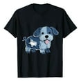 thumbnail image 2 of NuoCaiYun Women'S Loose T-Shirts Printed Round Neck Short Sleeve Daily Casual Tops Summer Tee Shirts, 2 of 6