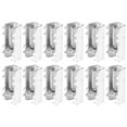 thumbnail image 4 of 12 UNIDS CINTURTURAS ABIERTAS CINTURAS ABIERTAS CORREAS DE TIEMPA ABRAS ARRampadas Impresora 3D Abrazaderas de cinturón, 4 of 5