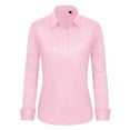 thumbnail image 5 of Womens Summer Tops Shirt Go with Leggings Thermal V Neck Tops for Women Soft Tech Fitted Long Sleeve Top Yoga Workout Top Scrub Jacket Thumb Holes Peach Blouses for on Clearance Pink 7XL, 5 of 6