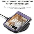 thumbnail image 4 of ELEHOLD Case for Motorola Razr 60/Razr 2025/Razr 2024, Shockproof Phone Case Slim Anti-Scratch PC Cover,Purple, 4 of 8