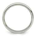 thumbnail image 2 of Sterling Silver 4mm Half Round Milgrain Size 11 Band, 2 of 5