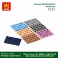 thumbnail image 2 of 31Pcs/Lot 3032 4x6 Basic Plate Board Building Blocks Moc Parts Compatible with Bricks Educational Children's Toys Gift Box 54.Sand Green about 31pcs, 2 of 6