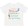 thumbnail image 3 of Inktastic Farmer Like Mommy Boys or Girls Toddler T-Shirt, 3 of 5