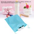 thumbnail image 4 of HELIAHO 3Pcs Large Capacity Nylon Drawstring Bag Set | Waterproof, Dust Proof Clothes, Shoes Storage | for Multipurpose Travel and Home Organization CJ911-34145, 4 of 7
