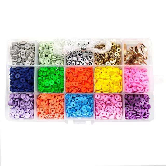 Joyas que hacen cuentas Pulseras Llaveros Llaveros DIY Materiales Crafting Materiales Estéticos A Mano Artesanía Arte Trabajo para principiantes 15 Células Inevent HA010498-01B
