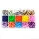 thumbnail image 1 of Inteprter Fabricación de joyas Cuentas Pulseras de colores Materiales de artesanía de bricolaje con caja Trabajo de arte bohemio estético para Artesanía 15 celle Inteprter HA010498-01B, 1 of 6
