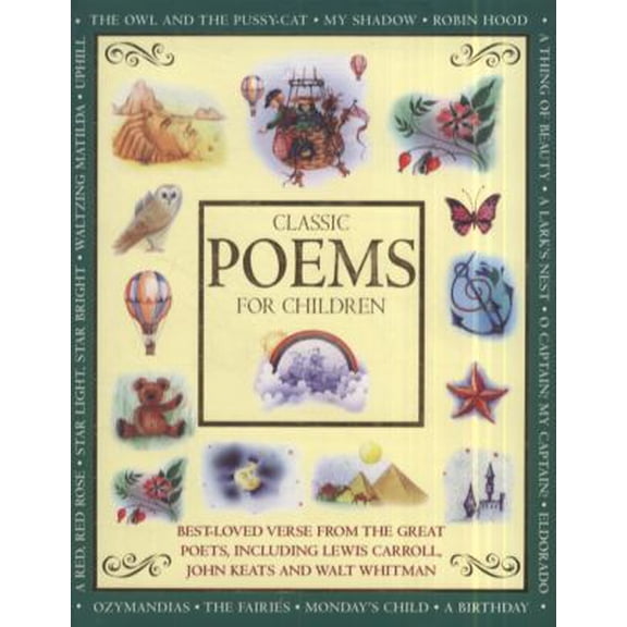 Pre-Owned Classic Poems for Children (Hardcover) 1843227886 9781843227885