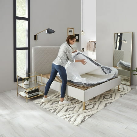 Beautyrest - 800-X10 10-inch Medium Hybrid Mattress in a Box-Twin - White