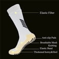 thumbnail image 4 of 1 Pair Anti-Slip Soccer Sports Socks Men Sock Football Knee Above Long Socks, 4 of 5