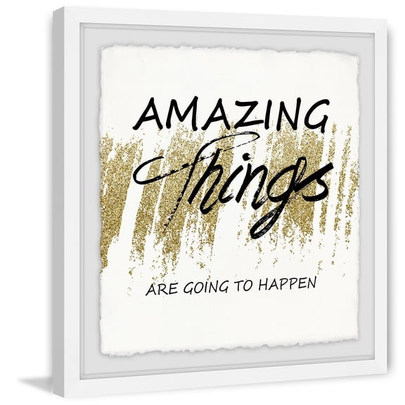 MARMONT HILL - Handmade Amazing Things Framed Print 12 x 12