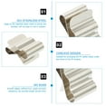 thumbnail image 2 of FRCOLOR 50 Pcs Clips de Fixation pour Câble Solaire, 2 of 5