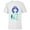 White, variant on Disney Aladdin Princess Jasmine Gradient Sketch T-Shirt - Short Sleeve T-Shirt for Kids - Customized-White