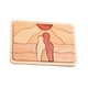 thumbnail image 4 of Rompecabezas de dibujos animados en 3D para niños, bloques de rompecabezas que desarrollan habilidades cognitivas y motoras. Atardecer, 4 of 8