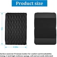 thumbnail image 2 of Yazoeia Car Center Console Cover, Leather Waterproof Auto Arm Rest Box Cover, Memory Foam Armrest Cushion Protection Pad, Hand Rest Pillow with Height Increase, Universal Car Accessory CJC912-116052, 2 of 6