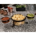 thumbnail image 4 of BirdRock Home Glass Chip N' Dip Serving Bowl Set - Set of 3 Bowls, 4 of 5