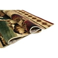 thumbnail image 5 of Handcraft Rugs Cabin Rug  Lodge, Cabin Nature and Animals Area Rug  Modern Geometric Design Cabin Area Rug  Abstract, Multicolor Design Fish/Bear/Moose/Stripped Patterns 5x7 feet, 5 of 8