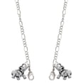 thumbnail image 1 of Silvertone Elephant Silvertone Face Mask Necklace, 1 of 2