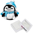 thumbnail image 2 of Accesorio pandora estilo cute XmasPenguin01 3Pzas Plata S925 Chapa Separador Fijo Pingüino Navideño Plata/Azul Caja Blan, 2 of 3