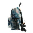 thumbnail image 4 of FORMRS School Backpack with Front Zippered Pocket 12" Elementary Student Travel Daypack, Rolling Waves, 4 of 6