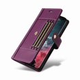 thumbnail image 3 of FOXDOCK Funda tipo Cartera para Samsung Galaxy S24 Ultra – Cubierta de Cuero PU con Múltiples Ranuras, Bolsillo para Efectivo y Correa de Muñeca, 3 of 6
