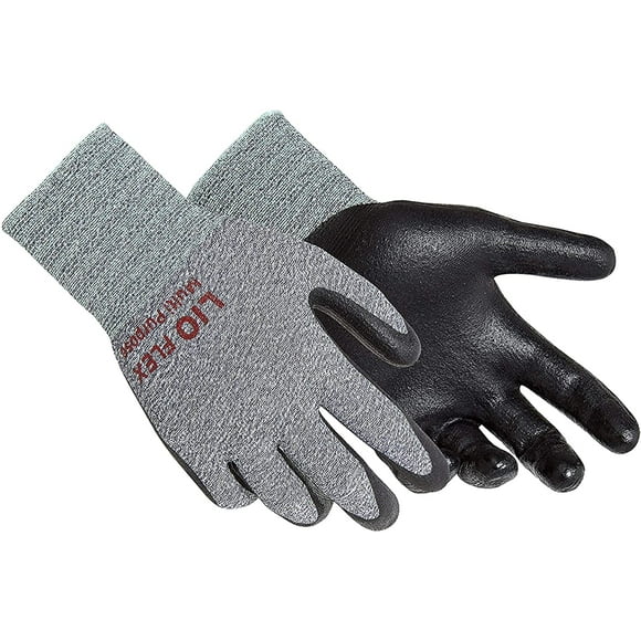 (3 Pairs) ZMLEVE Multi Purpose Working Gloves Spandex with NBR Foam Coated