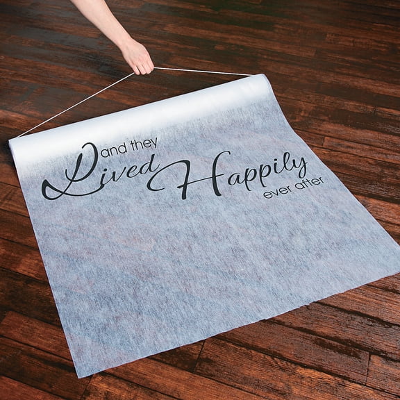 And They Lived Happily Ever After Aisle - Party Decor - 1 Piece