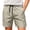 Khaki, variant on Men Swim Trunks Gym Shorts with Mesh Liner Pocket Quick Dry Breathable for Workout Runing Beach Pool Size 3XL Navy