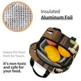 thumbnail image 6 of Lsque Scooby-Doo Print Insulated Lunch Bag with Thick Aluminum Foil Lunch Tote Bag with Front Pocket for Men and Women, Ideal for Work, School, Picnics, and Travel, 6 of 8