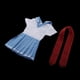 thumbnail image 5 of Conjunto de vestido de peluche hecho a mano a escala 1/3 para muñecas de 60 cm. Trajes de hada. Para muñecas., 5 of 9