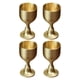 thumbnail image 4 of 4 copas de vino para iglesia: elegantes cáliz medieval para fiestas, comuniones, decoración del hogar, accesorios de aleación de cobre para bebidas, cenas y actividades comerciales., 4 of 7