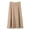 Pink, variant on Womens A Line Skirt Elastic Waist Midi Skirts Knit Solid Short Skirts Trendy Casual Club Skirt