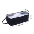 thumbnail image 3 of AYktou Shoe Bags-13.39*6.30*4.34in Clear Plastic Shoe Storage Bag with Zippers,Washable Reusable Portable Shoes Organizers Pouch for Men and Women, 3 of 9