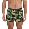 thumbnail image 4 of Wukai Camouflage Dinosaur Print Men’s Underwear Breathable Boxer Briefs,&nbsp;Moisture Wicking & Breathable-Large, 4 of 7