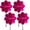 Hot Pink, variant on Minzimin 4PCS Flower Wind Spinner Sparkly Lawn Pinwheel 11.8 inch Colorful Rainbow Garden Windmill for Garden, Party, Outdoor, Yard Decor,bird repellent