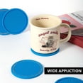 thumbnail image 4 of Car Cup Coaster-4PCS Non-Slip Car Drink Holder Coasters Embedded 3.5inch for Large Car Interiors Accessories-Blue, 4 of 5