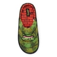 thumbnail image 2 of Teenage Mutant Ninja Turtles Men's Bounce Scuff Slippers, dual sizes 7/8-13/14, 2 of 5