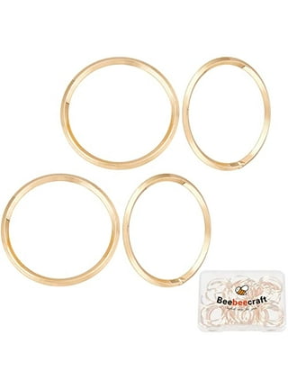 50PCS Wine Glass Charm Rings 25mm Open Jump Ring Earring Beading Hoop For  Jewelry Making Wedding Birthday Party Festival Favor Earrings Making Small B